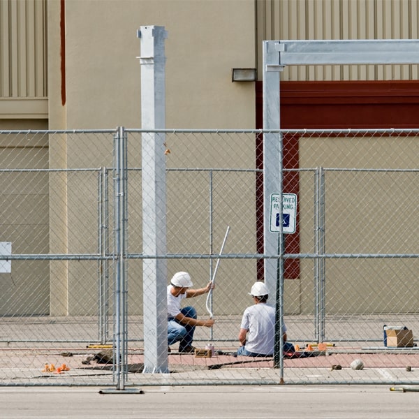 how much time can i lease the temporary fence for my construction site or event in University Park Illinois